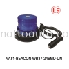 BEACON LIGHT BLUE 12-24V(MAGNET) Beacon Light Vehicles Warning System