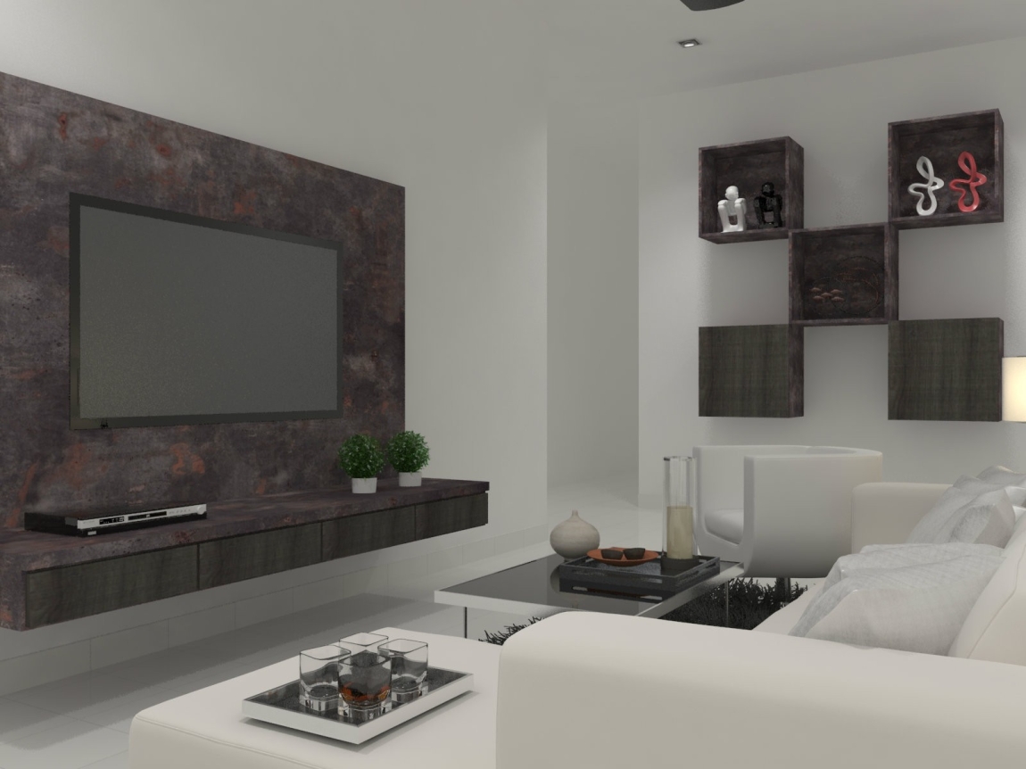 Living Room Design - Kuala Lumpur Interior Design Contractor - Kuala Lumpur 3D Design Drawing