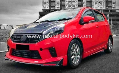 PERODUA AXIA 2017 FACELIFT NEW DRIVE 68 BODYKIT WITH SPOILER 