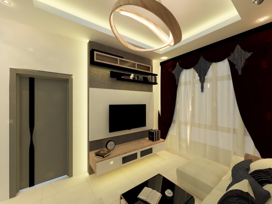 Living Hall Design - Selangor