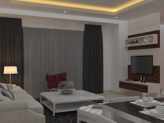 Living Hall Design - Selangor