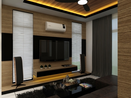 Living Hall Design - Selangor