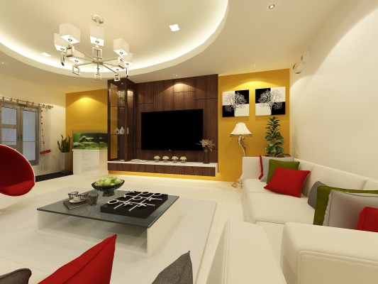 Living Hall Design - Selangor