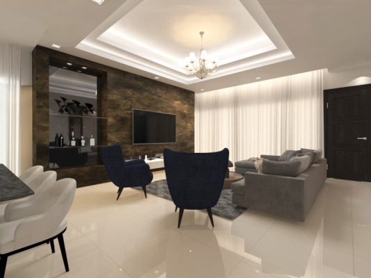 Living Hall Design - Selangor