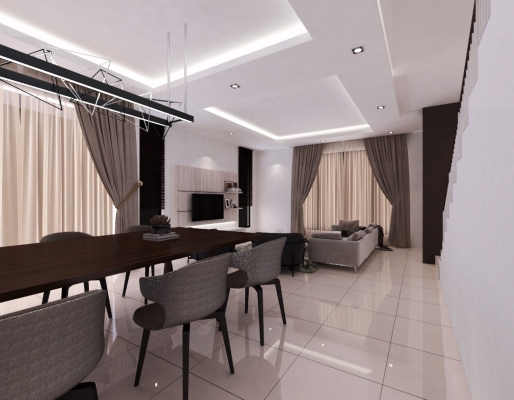 Living Hall Design - Selangor