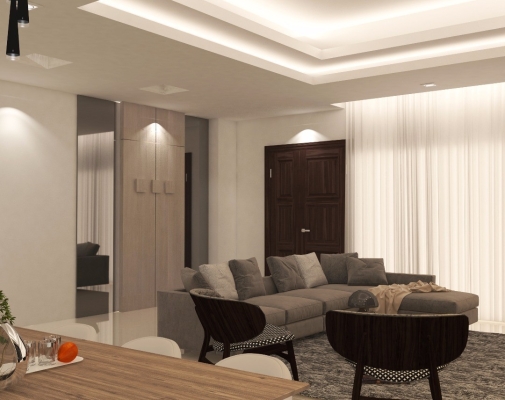 Living Hall Design - Selangor