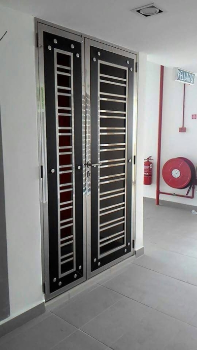 Stainless Steel Condo Door Grille