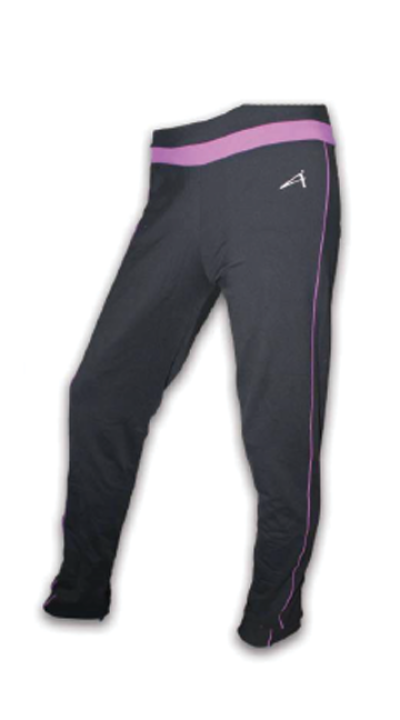 ATTOP YOGA PANT ATS816 BLACK/PURPLE