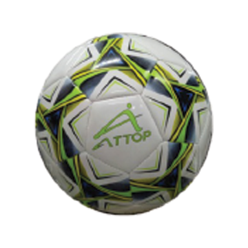 ATTOP SOCCER BALL AT28 WHITE/GREEN