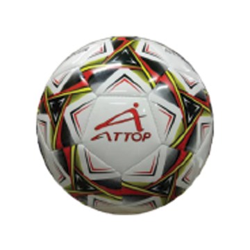 ATTOP SOCCER BALL AT28 WHITE/RED