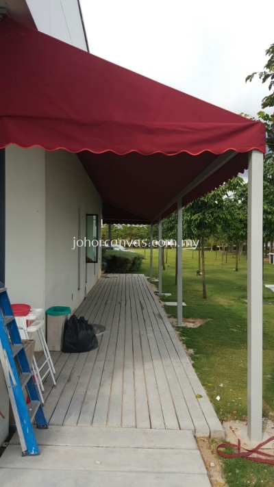 Sunbrella fixed awning 