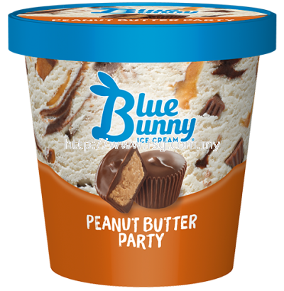 Blue Bunny Pint Peanut Butter Party