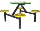 FCHR600-4 Food Court Set Food Court Furniture / Canteen Furniture