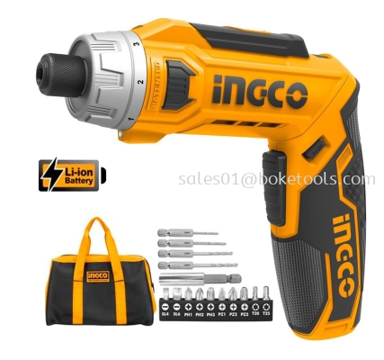 INGCO CSDLI0801 Lithium-Ion Cordless Screwdriver 