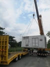 Supply 1 unit 1000kva & 500kva generator rental for construction work at Pahang Genset Rental
