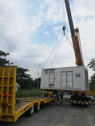 Supply 1 unit 1000kva & 500kva generator rental for construction work at Pahang