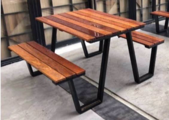 Fck102 With Wooden Top Seat Food Court Set Food Court Furniture Canteen Furniture Selangor Kuala Lumpur Kl Puchong Malaysia Supplier Suppliers Supply Supplies Elmod Online Sdn Bhd