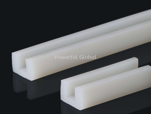 Silicone extruded rubber U profile