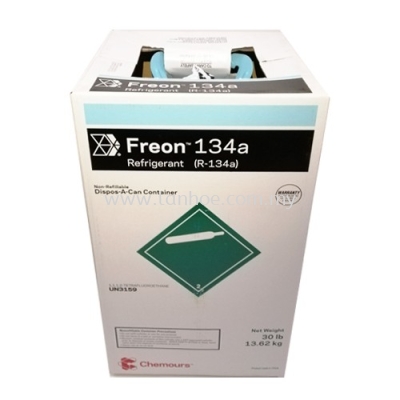 Freon 134A X 13.6KG HFC Refrigerant Gas