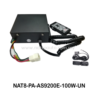 PA SYSTEM AS-9200E-100W-DC12VOLT  