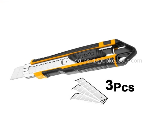 (AVAILABLE IN PIONEER BRANCH) INGCO HKNS16538 Snap-off Blade Knife 