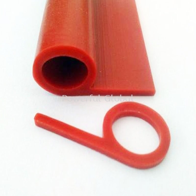 P shape silicone gasket strip PE6