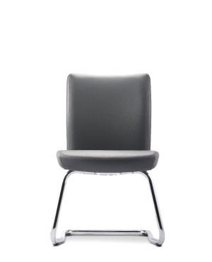 ERGO EXECUTIVE VISITOR CHAIR W/O ARMREST-FABRIC