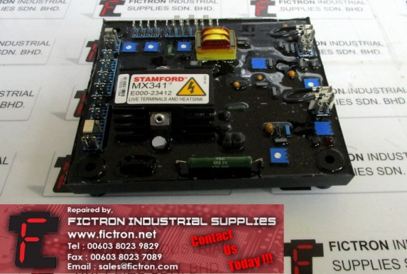 E000-23412 E00023412 STAMFORD Automatic Voltage Regulator Repair Malaysia Singapore Indonesia USA Thailand