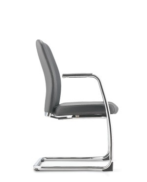 ARONA EXECUTIVE VISITOR CHAIR WITH ARMREST-PU/PVC