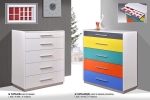 CD-U1076-CD Chest Of Drawer Bedroom Set