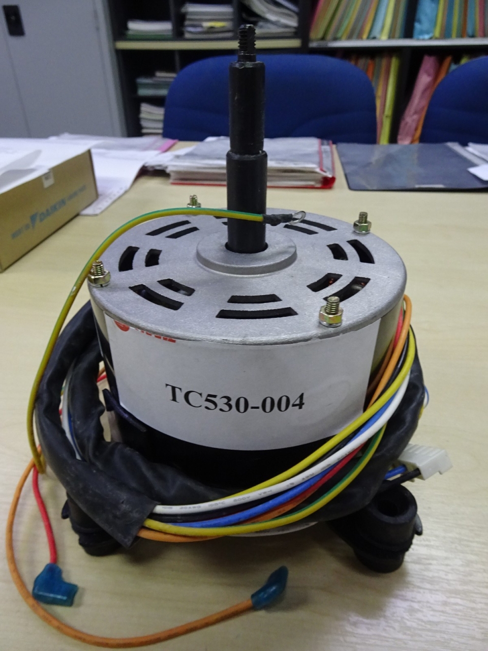 TRANE YDK-75T-6 2 75W 0.8A (W/O 4UF CAP.) CEILING CASSETTE FAN MOTOR (MCC530ZBOOOA)