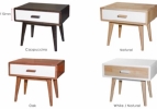 Hollywood Side Table / End Table Bedroom Set