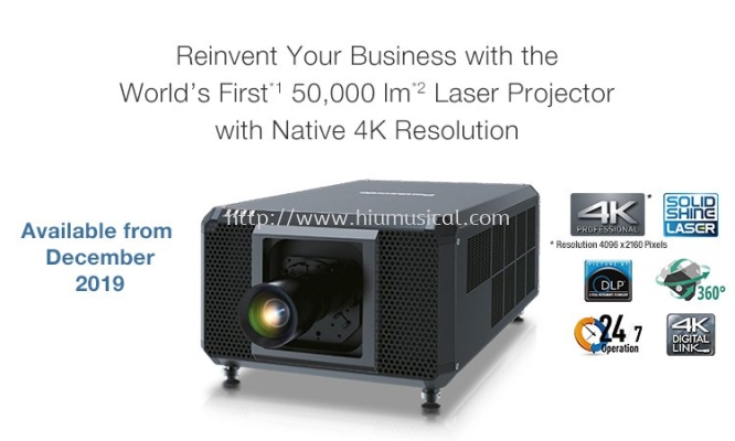 Panasonic PT RQ50K Projector