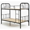 Metal Double Decker Bunk Bed  Metal Bed Hostel Furniture / Education Furniture 