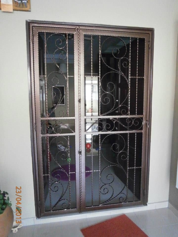 Wrought Iron Door Grille Melaka Malacca / Ayer Keroh / Jasin Metal Works Grille / Iron / Metal Works Merchant Lists