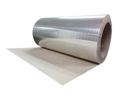 Single Sided Reflective Aluminium Paper Foil, 16x8 Fiberglass Scrim Reinforced (K430A)