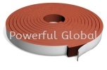 Red Silicone Sponge Strip Silicone Rubber Sheet /Gasket