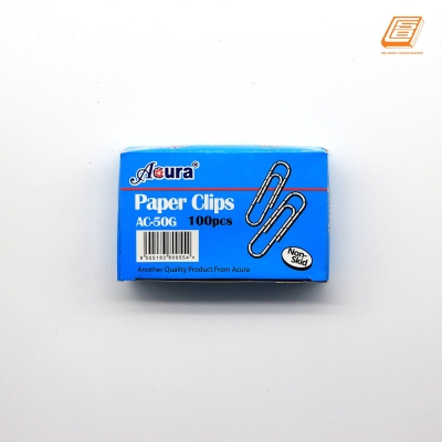 Acura - Paper Clip 50mm,100pcs - (50G)