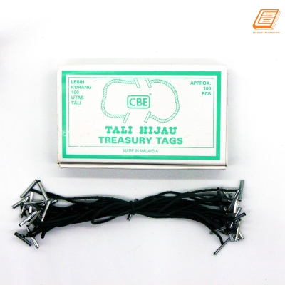 CBE - Treasury Tags T6 , 100 pcs 