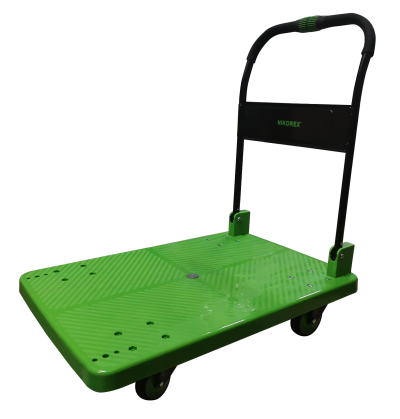 260004GN - Platform Trolley UDL 330Kg (Plastic) Hand Fold (Green)