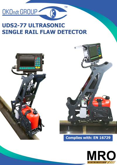 UDS2-77 Ultrasonic Single Rail Flaw Detector