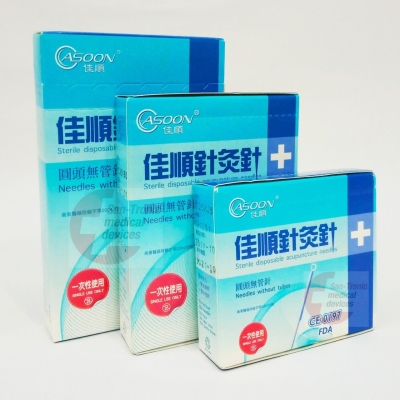 [WITHOUT TUBE] CASOON STERILE ACUPUNCTURE NEEDLE