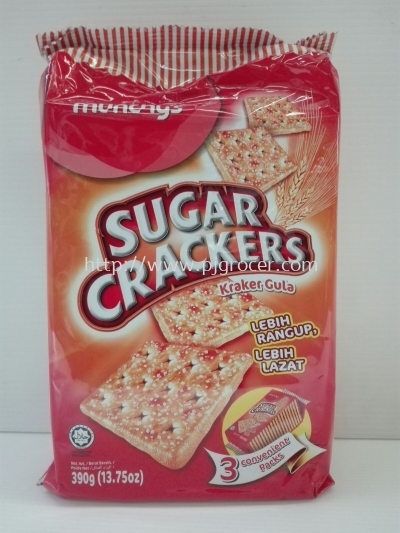 Munchy Sugar Crackers 390gm