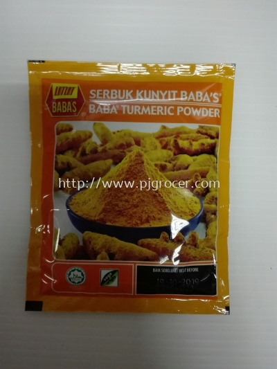 Babas Tumeric Powder 25gm