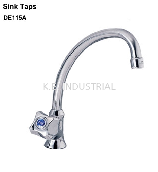 DOE DE115A - PILLAR MOUNTED SINK TAP CW 8" SWIVEL ANTI S/AERATOR