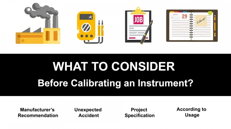 What to Consider Before Calibrating an Instrument
