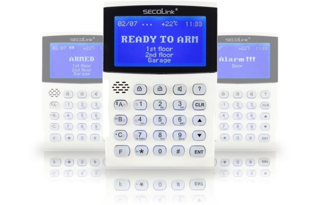 Secolink LCD keypads KM24 and KM24A