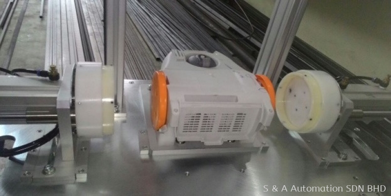 Wheel insert machine