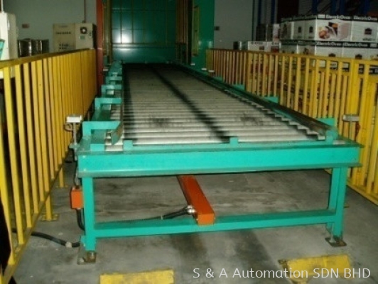 Chain roller conveyor