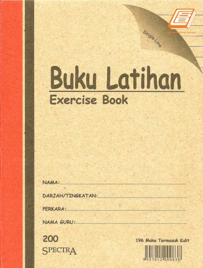 200 Muka Surat Buku Latihan Kkmart